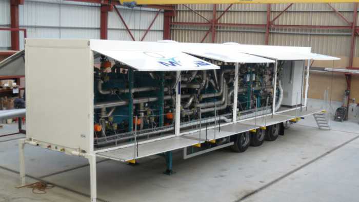 Mobile water purification units